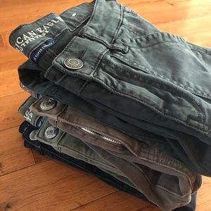American Eagle Jeggings Lot of 4- size 6